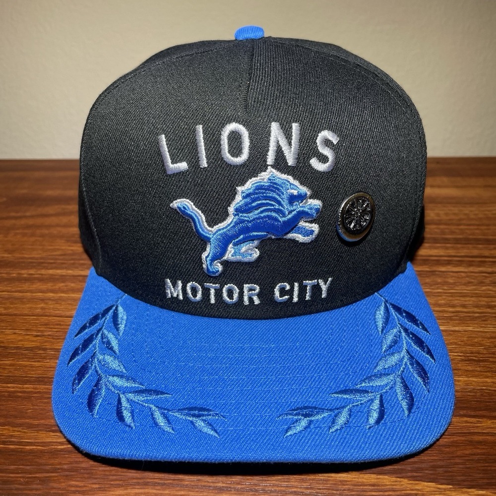 New Era Detroit Lions 2025 NFL Draft Hat Size 7 1/4 A-Frame Cap "Motor City" NEW
